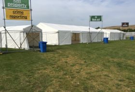 marquees for first aid